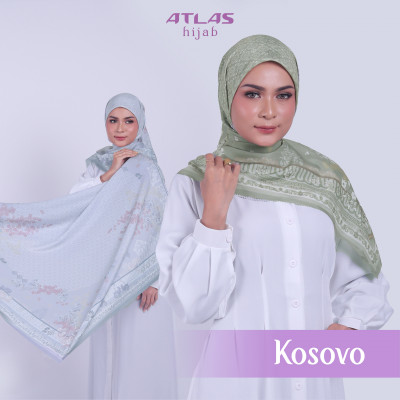Atlas Hijab Ville Lumiere Series Motif Kosovo Kerudung Segi Empat
