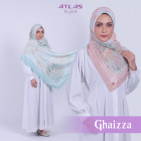 Atlas Hijab Ville Lumiere Series Motif Ghaizza Kerudung Segi Empat