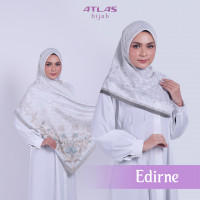  Atlas Hijab Ville Lumiere Series Motif Edirne Kerudung Segi Empat