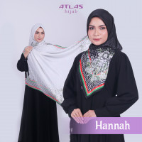 Atlas Hijab Ville Lumiere Series Motif Hannah Kerudung Segi Empat