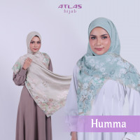 Atlas Hijab Ville Lumiere Series Motif Humma Kerudung Segi Empat