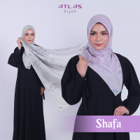  Atlas Hijab Ville Lumiere Series Motif Shafa Kerudung Segi Empat