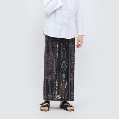 Sarung ATLAS Super Premium 920 Motif A9 KJA Hitam Merah
