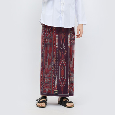  Sarung ATLAS Super Premium 920 Motif A9 KJA Merah Hati