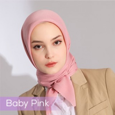 Atlas Hijab Super Premium Shafiyah Baby Pink