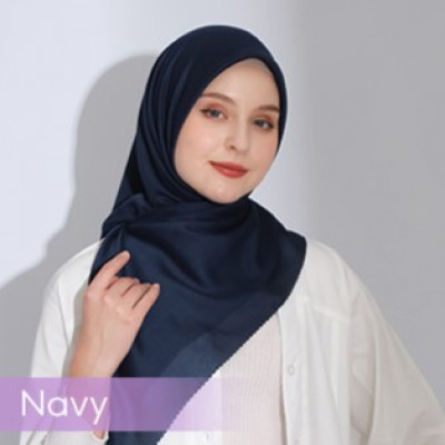 Atlas Hijab Super Premium Shafiyah Navy