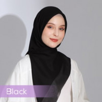 Atlas Hijab Super Premium Shafiyah Black