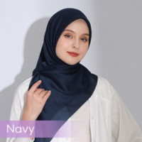 Atlas Hijab Super Premium Shafiyah Navy