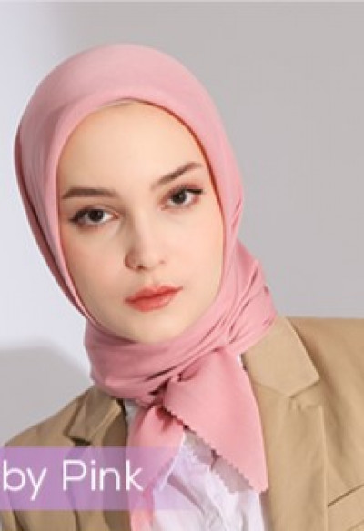 Atlas Hijab Super Premium Shafiyah Baby Pink