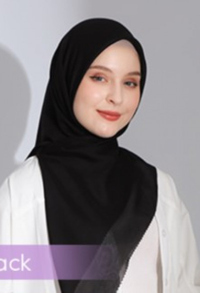 Atlas Hijab Super Premium Shafiyah Black