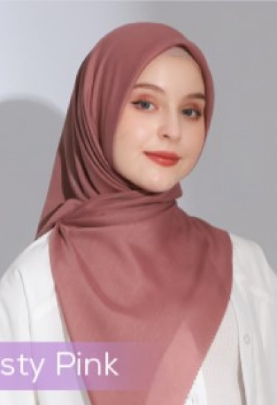 Atlas Hijab Super Premium Shafiyah Dusty Pink