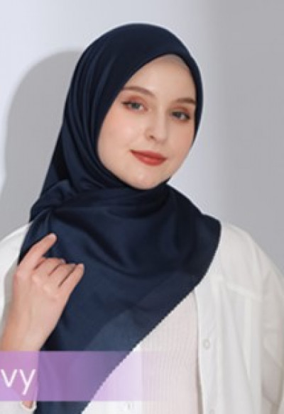 Atlas Hijab Super Premium Shafiyah Navy