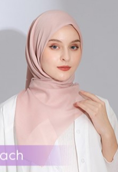 Atlas Hijab Super Premium Shafiyah Peach