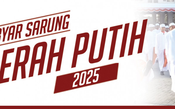 PENGUMUMAN GEBYAR SARUNG MERAH PUTIH 2025