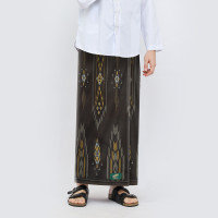 Sarung ATLAS Favorit 525 Kembang Motif BHS A4 PSA 04 Olive Muda