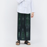 Sarung ATLAS Favorit 525 Kembang Motif BHS A4 PSA 04 Olive Tua