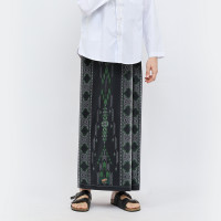 Sarung ATLAS Favorit 525 Kembang Motif BHS A4 PSA 05 Olive Tua
