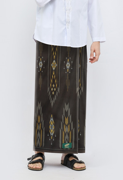 Sarung ATLAS Favorit 525 Kembang Motif BHS A4 PSA 04 Olive Muda