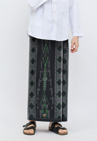 Sarung ATLAS Favorit 525 Kembang Motif BHS A4 PSA 05 Olive Tua