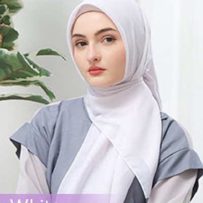Atlas Hijab Universal Hayya White