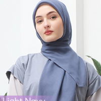 Atlas Hijab Universal Hayya Light Navy