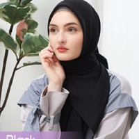 Atlas Hijab Universal Hayya Black