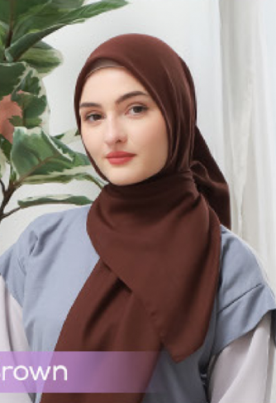 Atlas Hijab Universal Hayya Brown