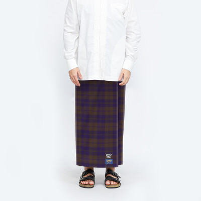 Sarung BHS Classic Gold Motif C42 KDT Olive Muda