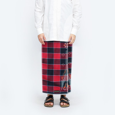  Sarung Arsaba Z14-DKJ Hitam Merah