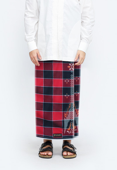  Sarung Arsaba Z14-DKJ Hitam Merah